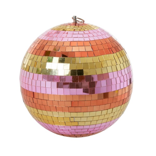 Spiegelkugel pastell 20cm - schöne ruhige Farbtöne - Echtglas