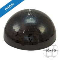Vorschau: Spiegelkugel halb 50cm schwarz mit Motor - für Deckenmontage - Discokugel Echtglas - PROFI Vorschau: Spiegelkugel halb 50cm schwarz mit Motor - für Deckenmontage - Discokugel Echtglas - PROFI