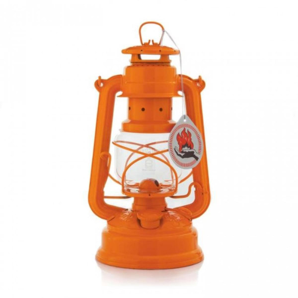 Feuerhand Sturmlaterne 276 Pastellorange incl. Docht