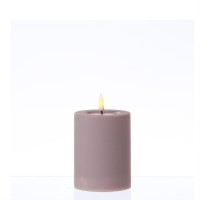 Vorschau: LED Stumpenkerze MIA - Kunststoff - 3D Flamme - H: 10cm - D: 7,5cm - für Außen - rosa Vorschau: LED Stumpenkerze MIA - Kunststoff - 3D Flamme - H: 10cm - D: 7,5cm - für Außen - rosa