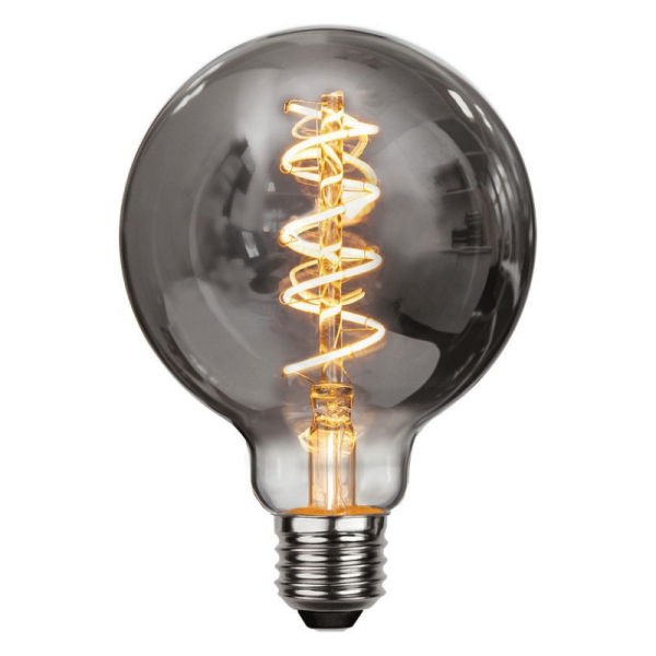 Leuchtmittel | LED | Filament | SPIRAL | E27 | Dimmbar | Kugel | Ø125mm | Amber Glas
