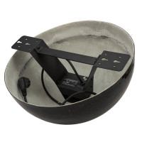 Vorschau: Spiegelkugel halb 50cm schwarz mit Motor - für Deckenmontage - Discokugel Echtglas - PROFI Vorschau: Spiegelkugel halb 50cm schwarz mit Motor - für Deckenmontage - Discokugel Echtglas - PROFI