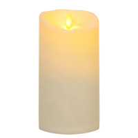 LED Stumpenkerze "M-Twinkle" - mechanisch bewegte Flamme - H: 17,5cm - Batteriebetrieb - Timer LED Stumpenkerze "M-Twinkle" - mechanisch bewegte Flamme - H: 17,5cm - Batteriebetrieb - Timer