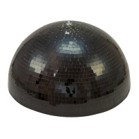 Vorschau: Spiegelkugel halb 50cm schwarz mit Motor - für Deckenmontage - Discokugel Echtglas - PROFI Vorschau: Spiegelkugel halb 50cm schwarz mit Motor - für Deckenmontage - Discokugel Echtglas - PROFI