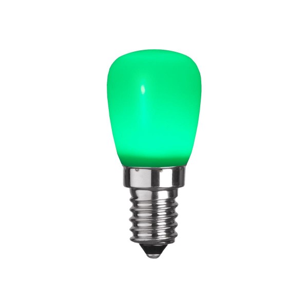 LED Leuchtmittel DEKOLED ST26 grün - E14 - 0,9W - 10lm
