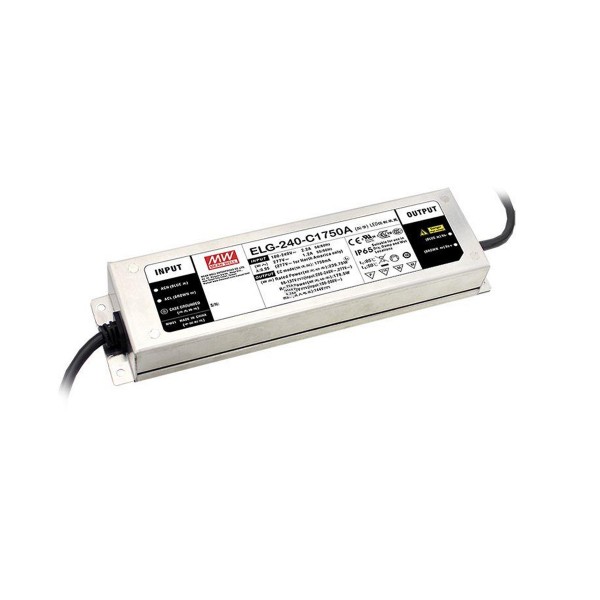 LED Netzteil / Treiber ELG-240-24DA-3Y - Dual Mode - Konstanspannung + Konstantstrom