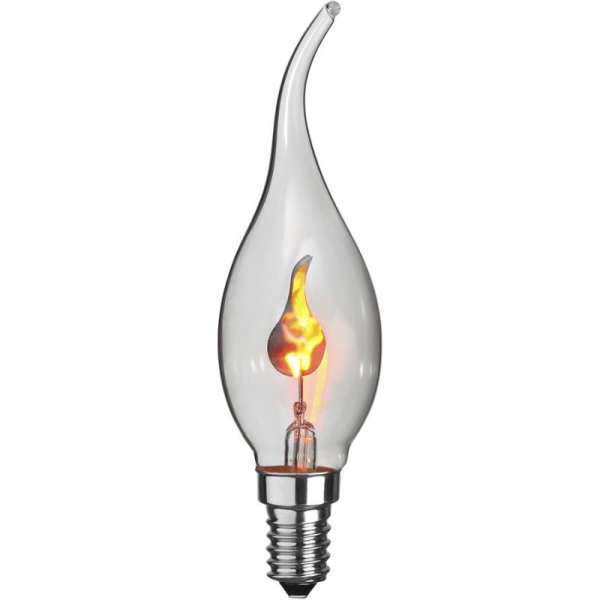 Kerzenlampe flackernd - E14 - 3W - Effektleuchtmittel