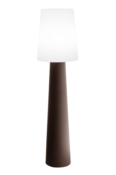 Outdoor XL Stehlampe No. 1 "Braun" H:160cm - E27 Fassung - Außenleuchte IP44