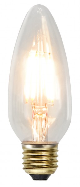 LED Kerzenlampe SOFT GLOW C45 - 3,5W - E27 - ultra-WW 2200K - 230lm - dimmbar
