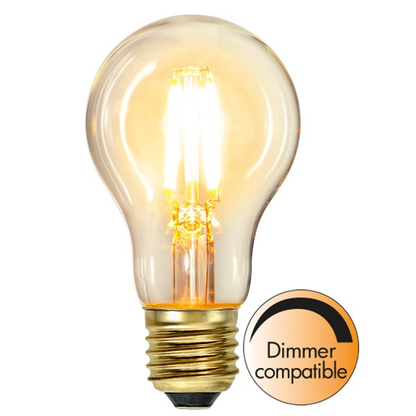 LED Leuchtmittel FILA GLOW - A60 - E27 - 4W - warmweiss 2100K - 400lm - dimmbar