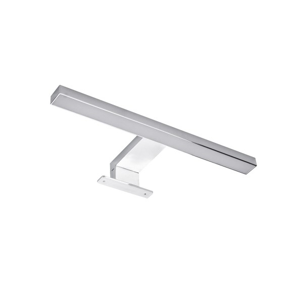 LED Wandleuchte MIRROR 30 chrom - IP44- Bilderleuchte Spiegelleuchte 30cm - 3000K warmweiß
