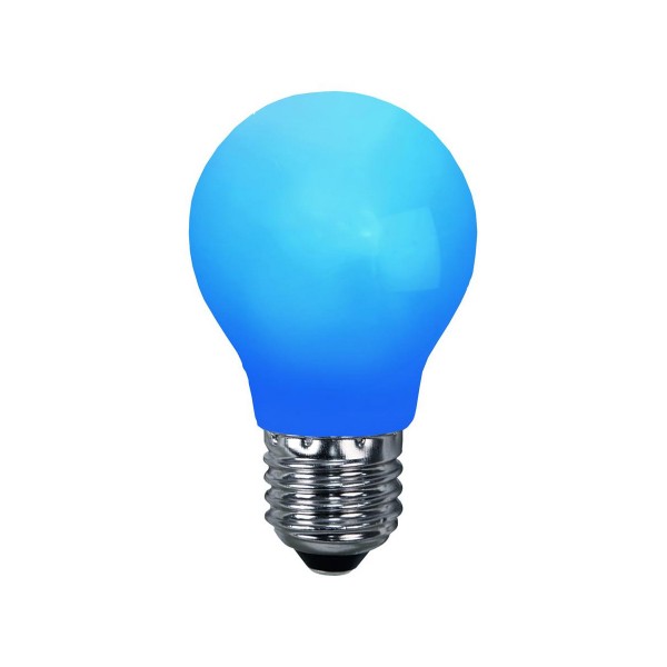 LED Leuchtmittel DEKOPARTY blau - A55 - E27 - 1W - 6lm