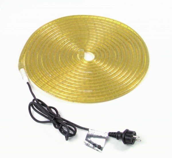 RUBBERLIGHT Lichtschlauch - Outdoor - RL1 - 180 Lampen - 5,00m - anschlussfertig - gelb