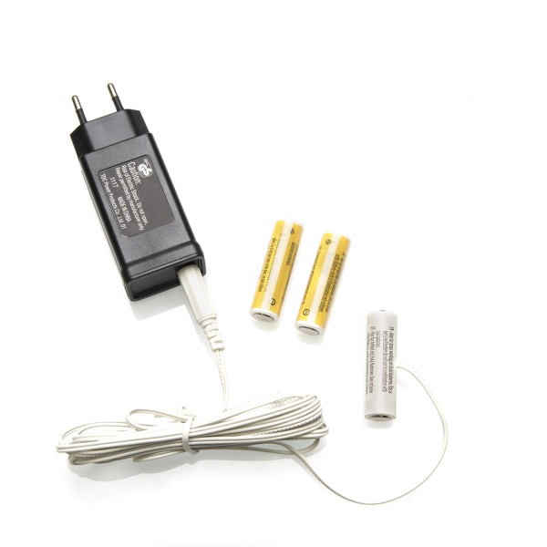 Netzadapter für Batterieartikel (3xAA) - Batterie Eliminator - Ersetzt 3 Mignon Batterien - Innen