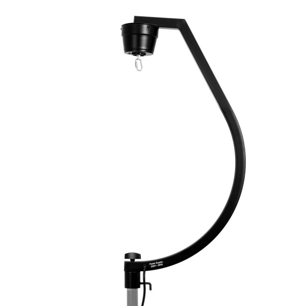 Spiegelkugel Stativhalterung bis 50cm Kugeln - schwarz - inkl. Motor