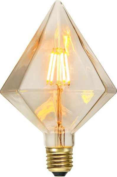 LED DEKO Leuchtmittel DIAMANT - E27 - 1,65W - warmweiss 2200K - 100lm - dimmbar