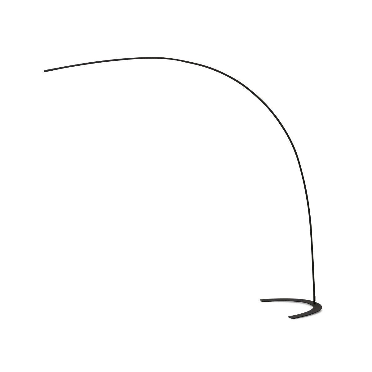 Home Sweet Home Bogenlampe CURVE - 210cm schwarz - LED 1800 Lumen - 3000K - dimmbar
