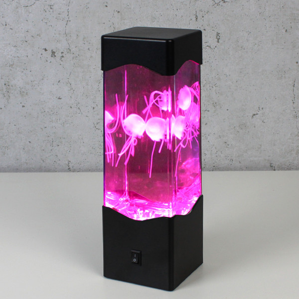 Jellyfish Lampe bunt - Dekoleuchte - USB + Batteriebetrieb (3 x schwimmende Quallen) - RGB