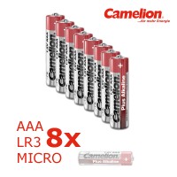 Batterie Mignon AAA LR3 1,5V PLUS Alkaline - Leistung auf Dauer - 8 Stück Batterie Mignon AAA LR3 1,5V PLUS Alkaline - Leistung auf Dauer - 8 Stück