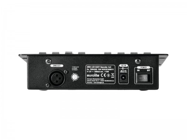 DMX Controller 4x4 - DMX Steuerung für 4-farb Scheinwerfer - PAR Steuerung - RGBW RGBA - Programme - Musiksteuerung