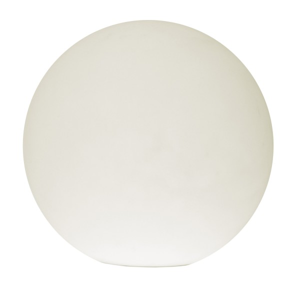 Leuchtobjekt outdoor KUGEL 50cm mit E27 Fassung - warmweißes 4W Leuchtmittel