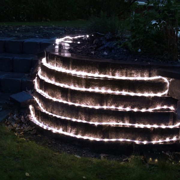 System Decor "LED-Lichtschlauch 5m, hellweiß - Wasserfest - ohne Trafo