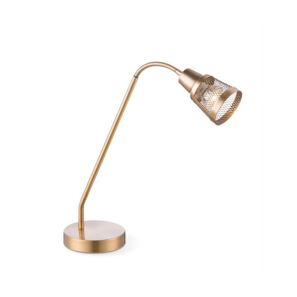 Tischleuchte SOLO - bronze vintage- GU10 Fassung - Flexibler Kopf - max 35W