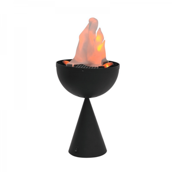 Flamelight LED - Flammeneffekt mit flatterndem Tuch und LED Beleuchtung (28,5cm hoch)