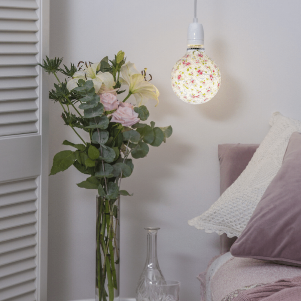 LED Leuchtmittel DEKOLED G130 MOSAIK PINK - E27 - 4W - warmweiss 3200K - 150lm