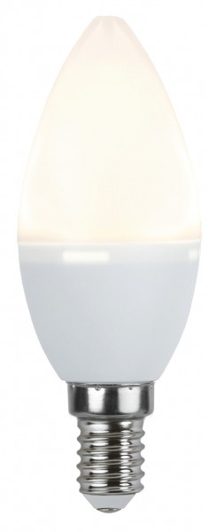 LED Kerzenlampe - 4,8W - E14 - warmweiss 3000K - 440lm - gefrostet