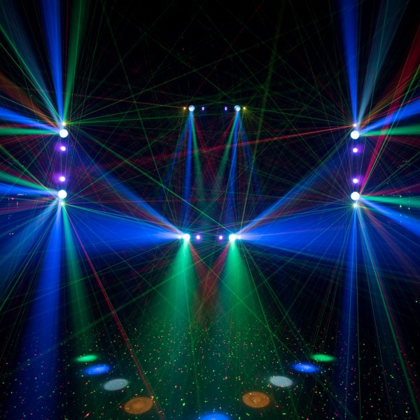 LED Multi FX Laser Bar - Die komplette Lichtshow für Deine Party - Lichteffekt