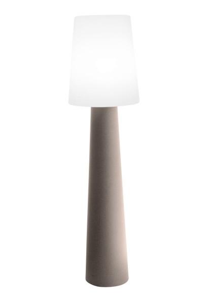 Outdoor XL Stehlampe No. 1 "Sand" H:160cm - E27 Fassung - Außenleuchte IP44