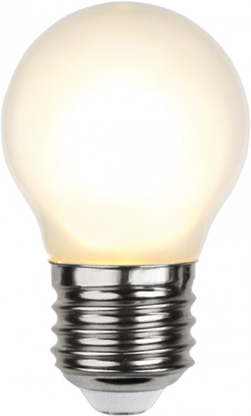LED Tropfenlampe FILA G45 - E27 - 4W - WW 2700K - 350lm - gefrostet - dimmbar