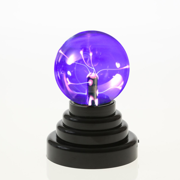 Mini Plasma Kugel - Party Plasmaball - H: 14cm - USB-/Batteriebetrieb