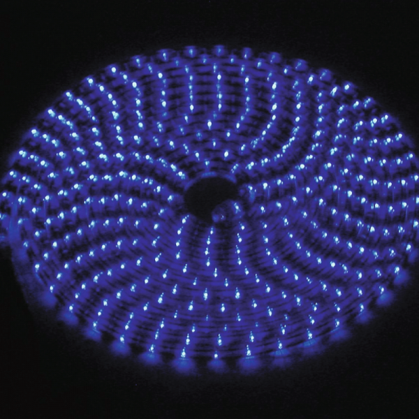 RUBBERLIGHT Lichtschlauch - Outdoor - RL1 - 180 Lampen - 5,00m - anschlussfertig - blau