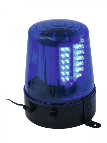 Polizeilicht Feuerwehrlicht LED BLAU - 108 LEDs - Geschwindigkeit regelbar - inkl. Netzteil